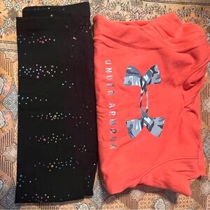 Under Armour Kids' Black Starry Leggings
